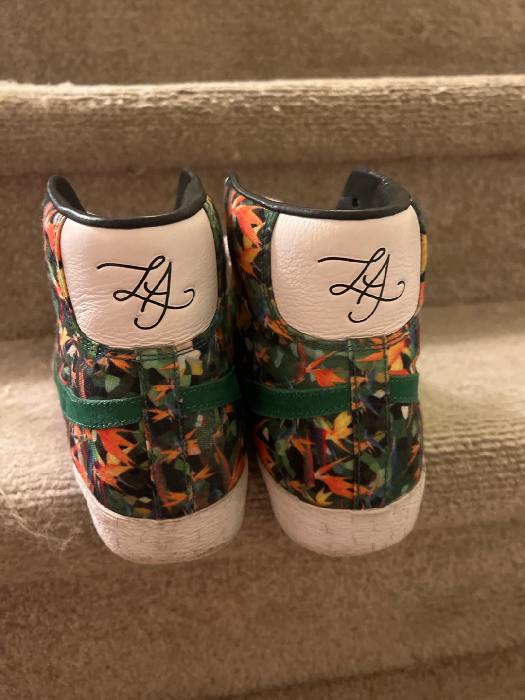 Nike Blazer Mid  Floral Sneakers LA version - photo 3
