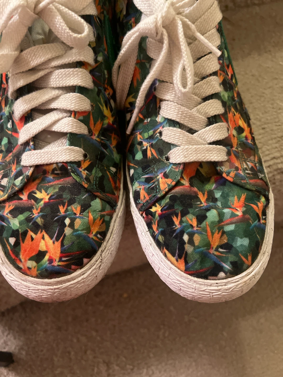 Nike Blazer Mid  Floral Sneakers LA version - photo 5