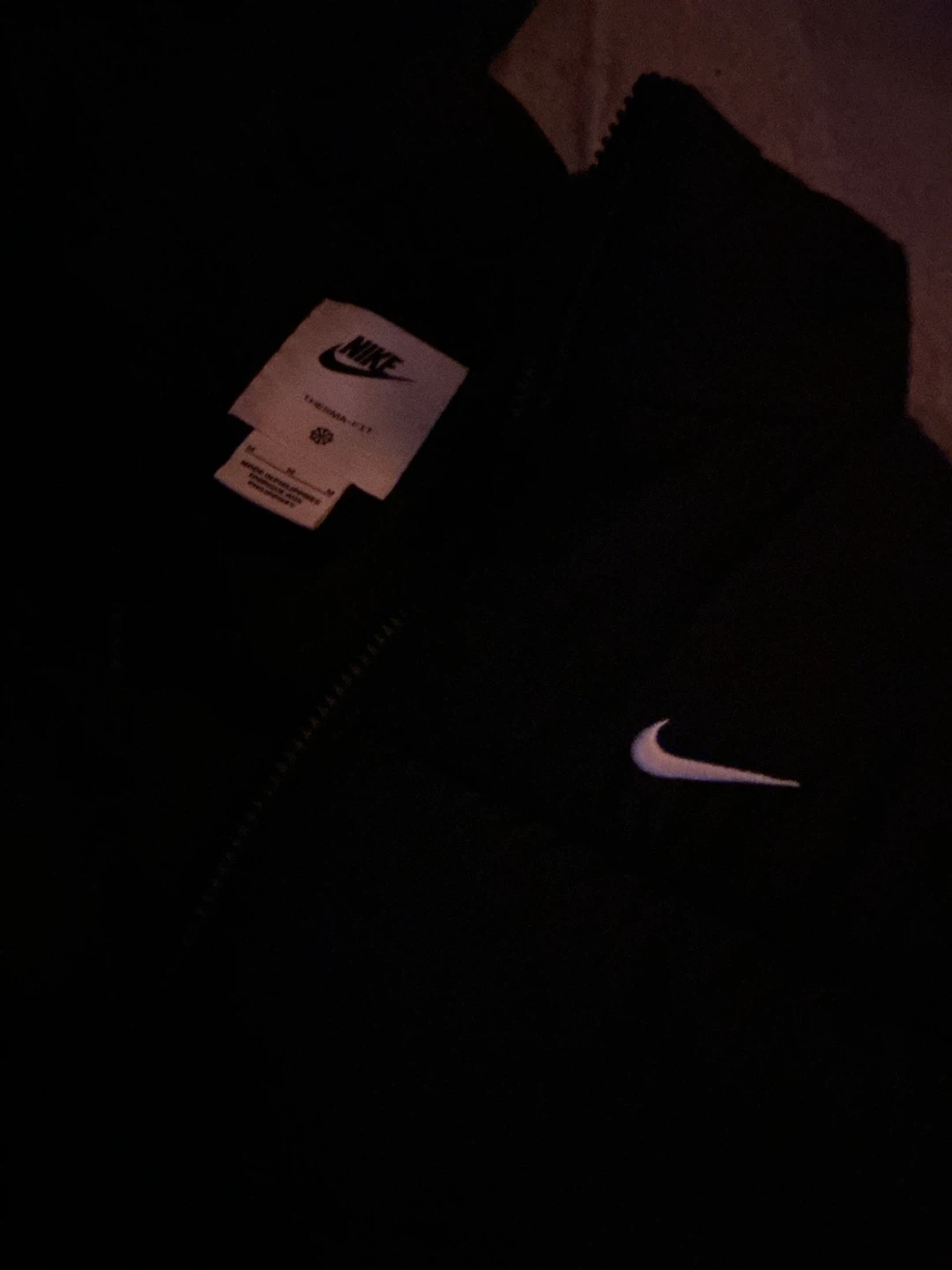 Nike Therma-FIT Puffer Vest - Black, Size Medium - photo 3