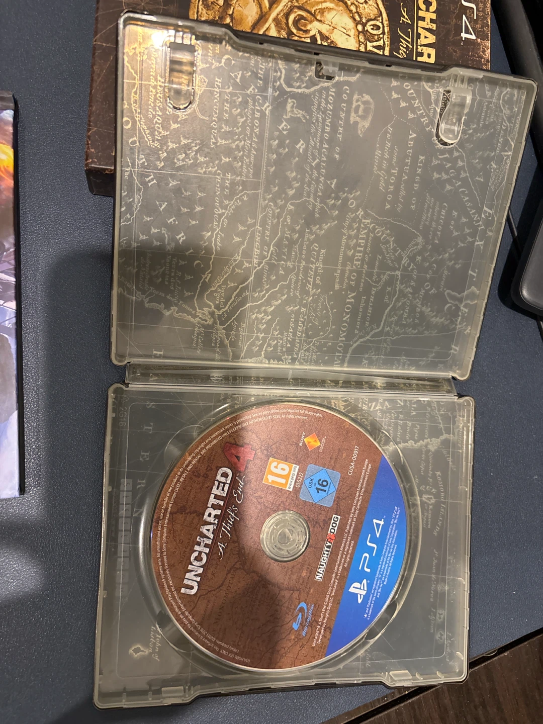 Uncharted 4 A Thief's End Special Edition PS4 also works on ps5 - photo 2