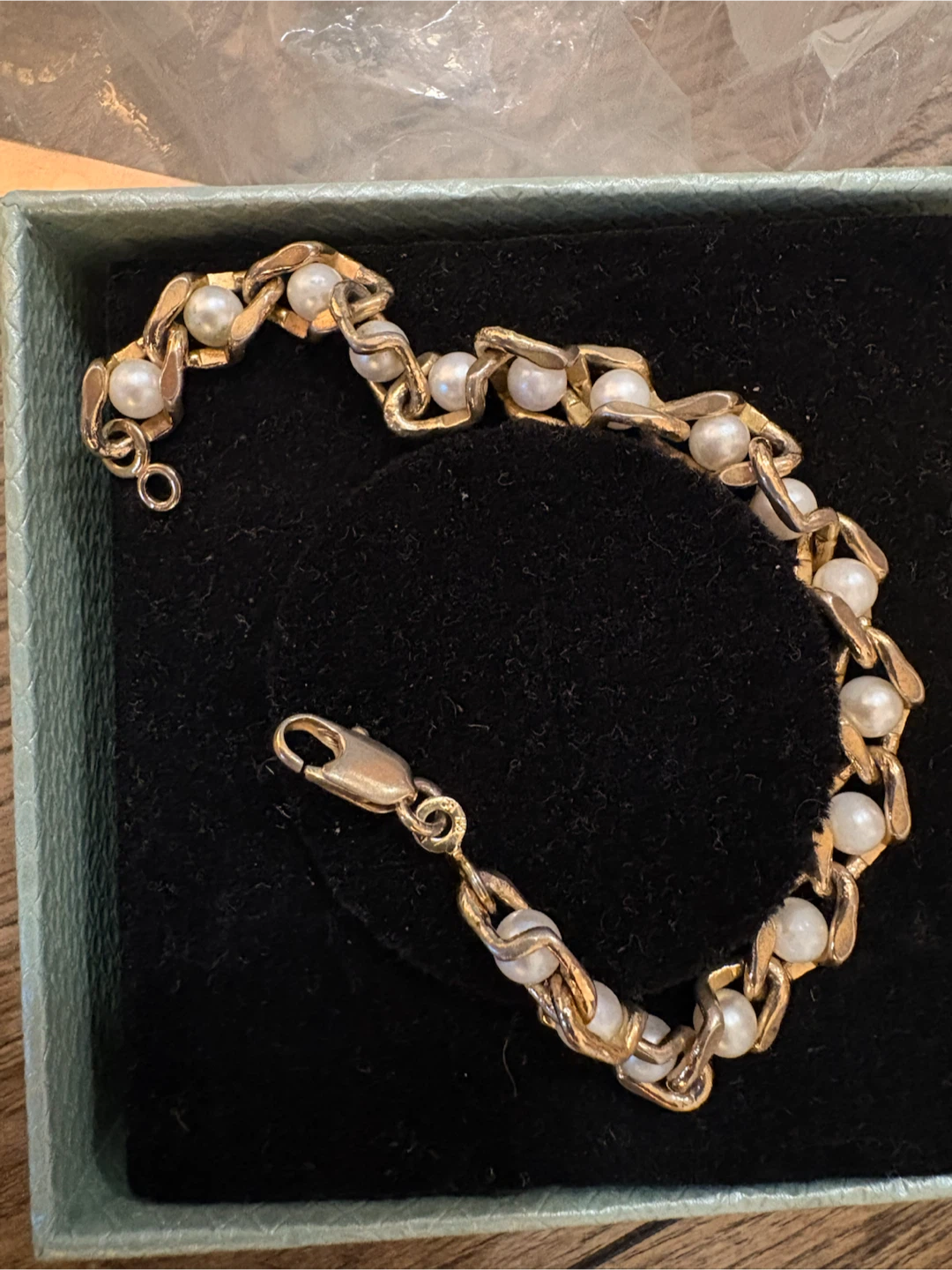 CH Gold Pearl Link Bracelet - photo 2