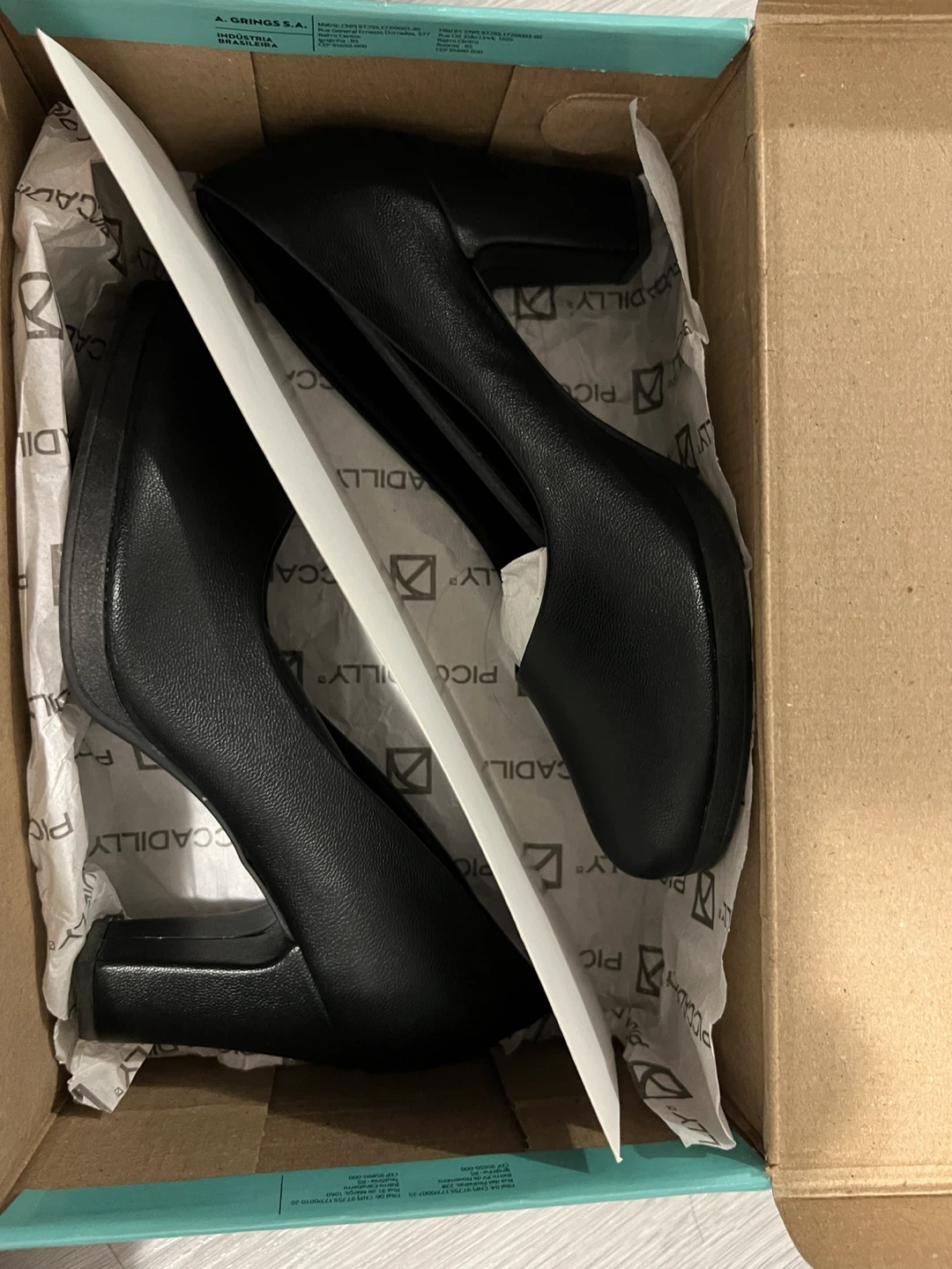 Piccadilly Black Block Heel Pumps - photo 2