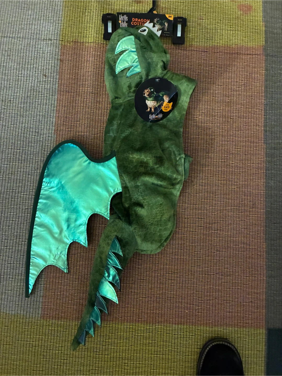 Thrills & Chills Dragon Pet Costume - Medium