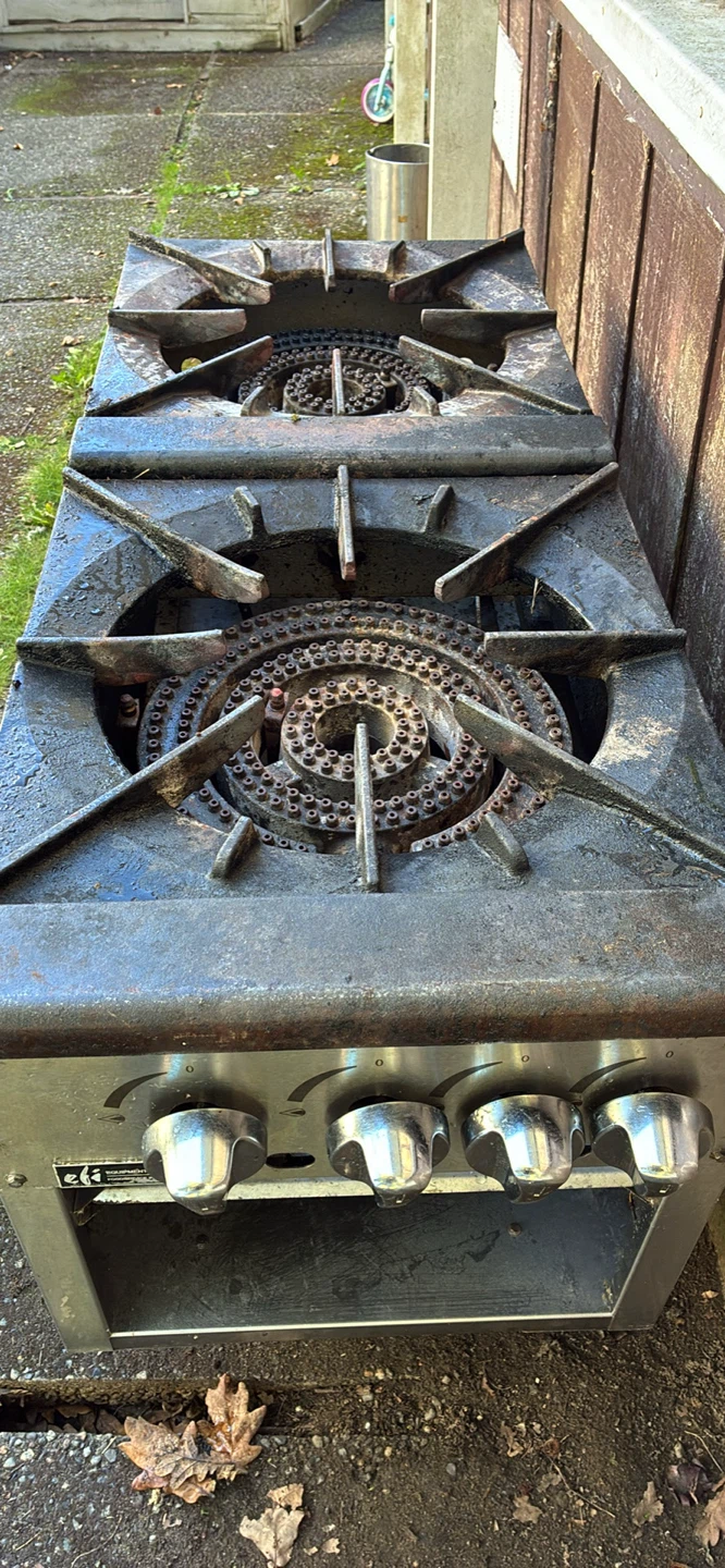 EFI 2-Burner Commercial Gas Range - photo 5
