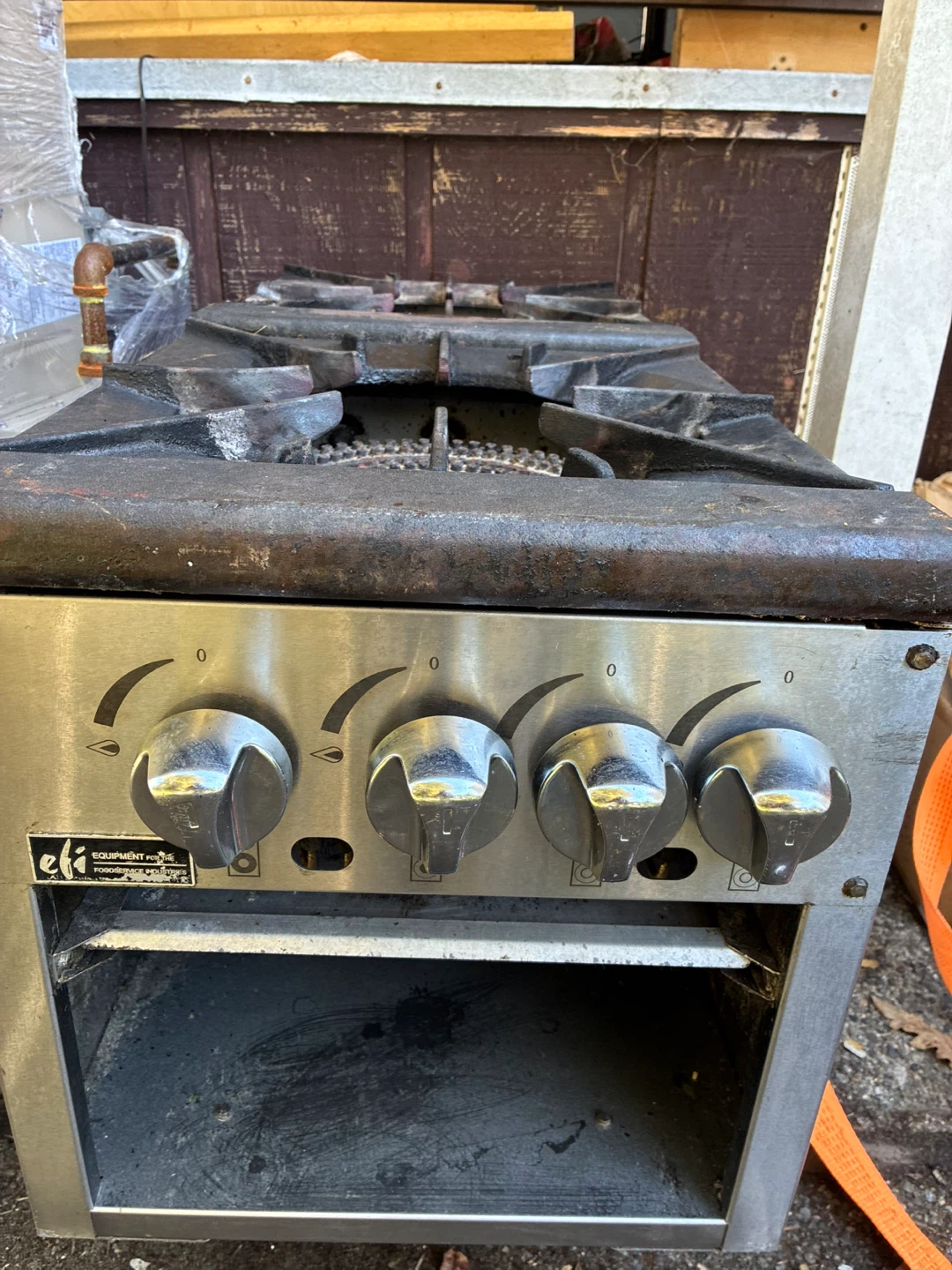 EFI 2-Burner Commercial Gas Range - photo 4
