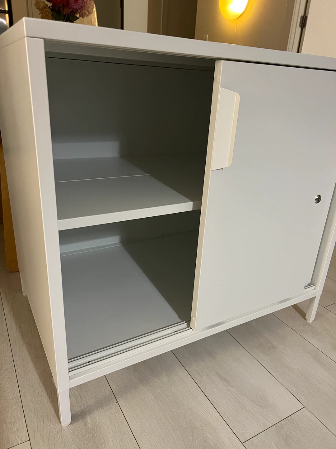IKEA TROTTEN Locking Metal Cabinet / Storage - $35 - photo 4