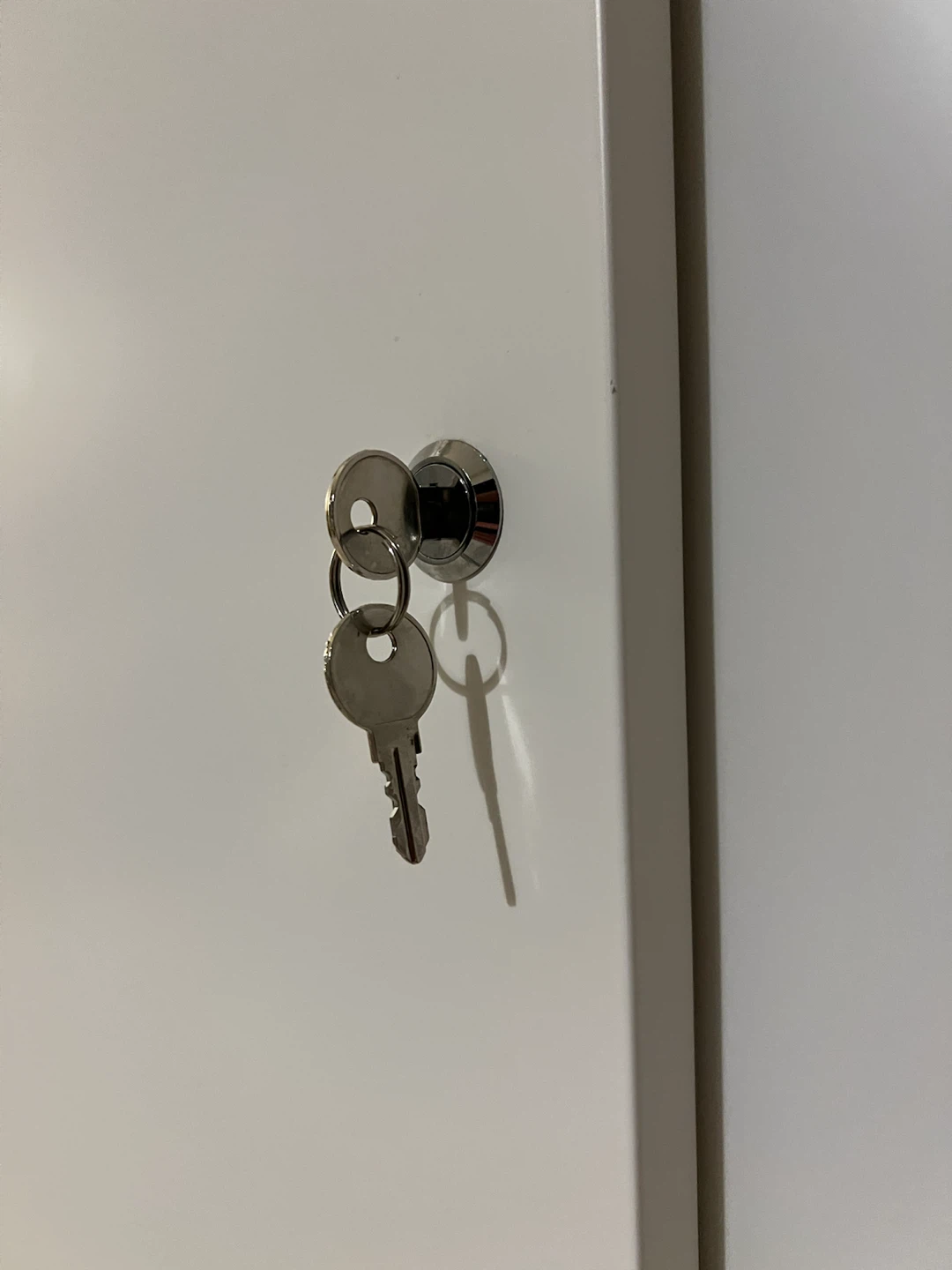 IKEA TROTTEN Locking Metal Cabinet / Storage - $35 - photo 5