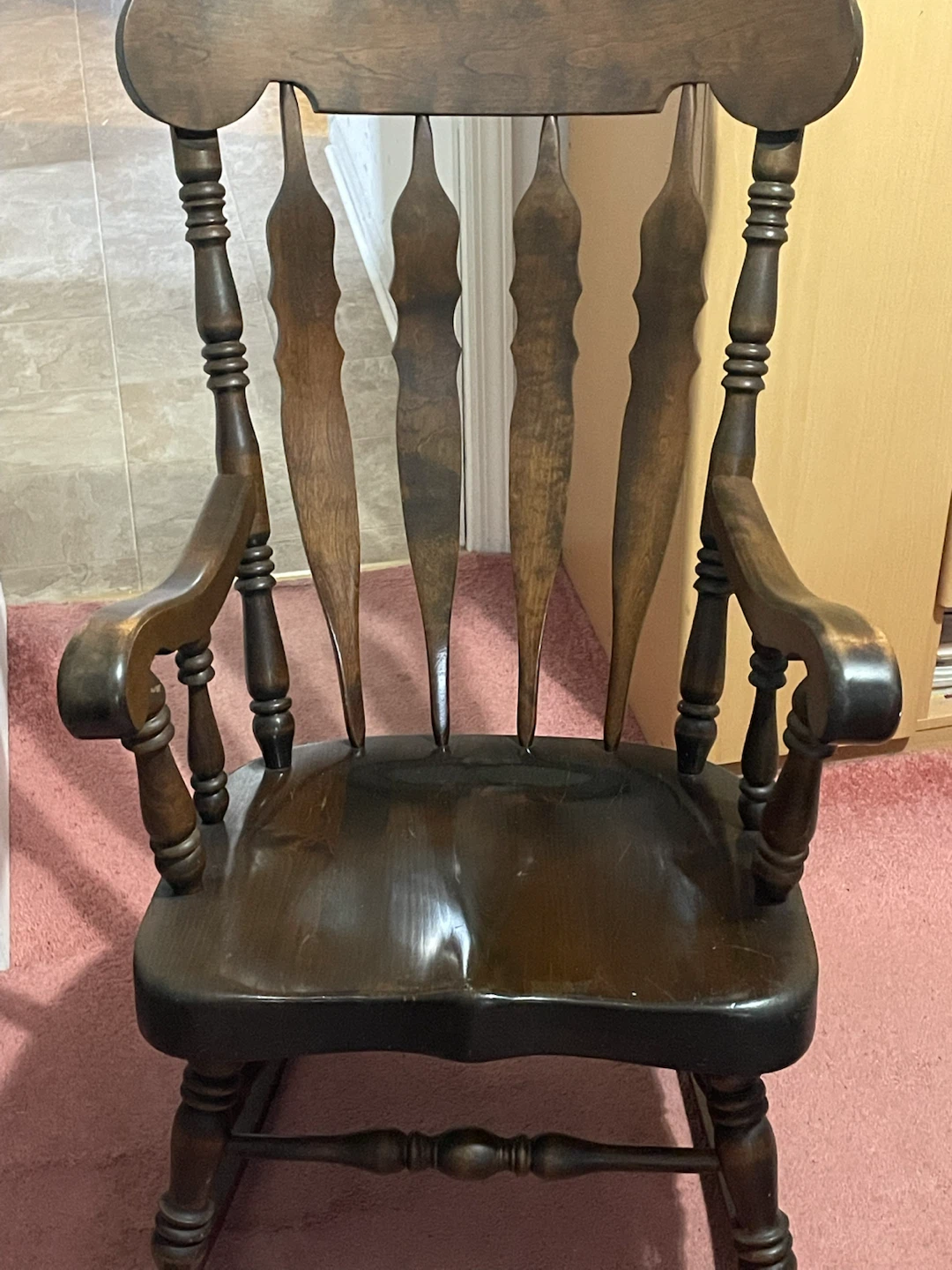 Nichols and stone co 1970s rocking chair