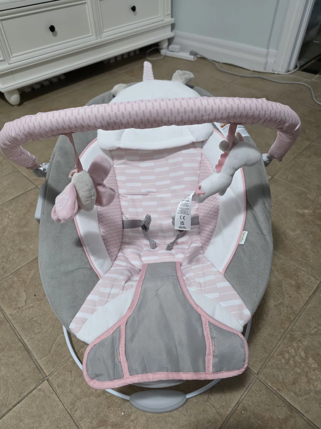 Ingenuity Baby Bouncer - Pink