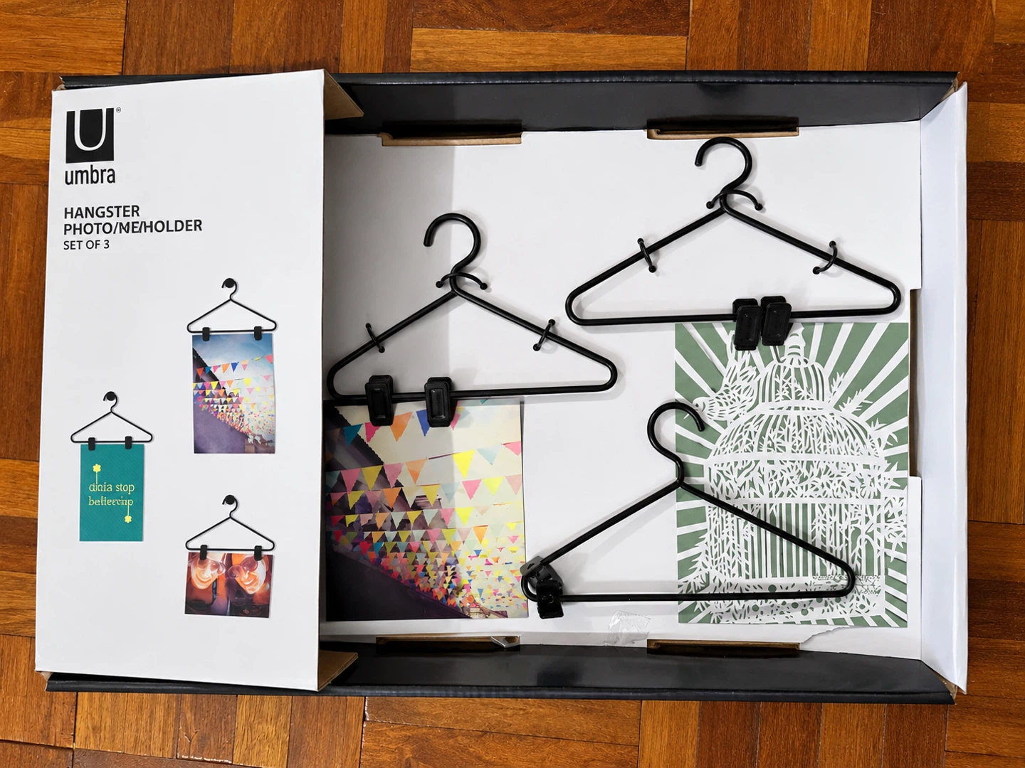 Umbra Hangster Photo/Memo Holders – Set of 3