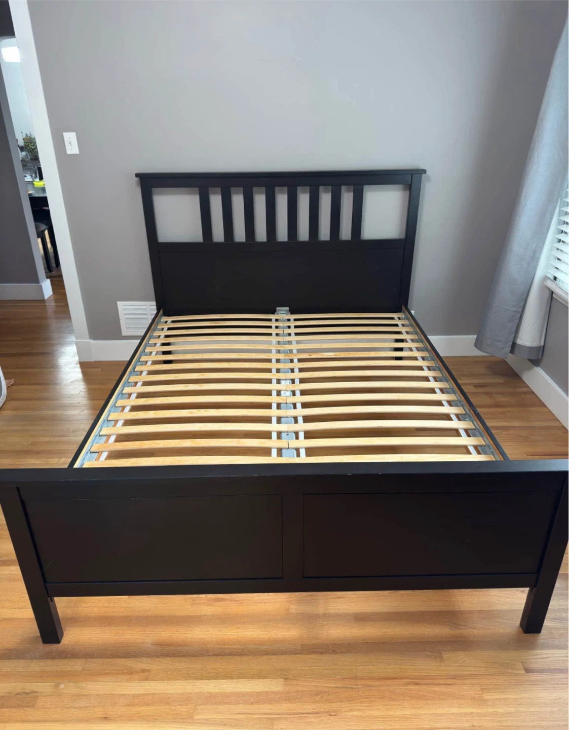 IKEA HEMNES wooden Queen bed frame