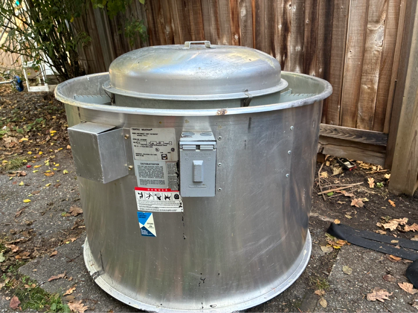 Centri Master Restaurant Exhaust Fan PNU120RGG1 - photo 3