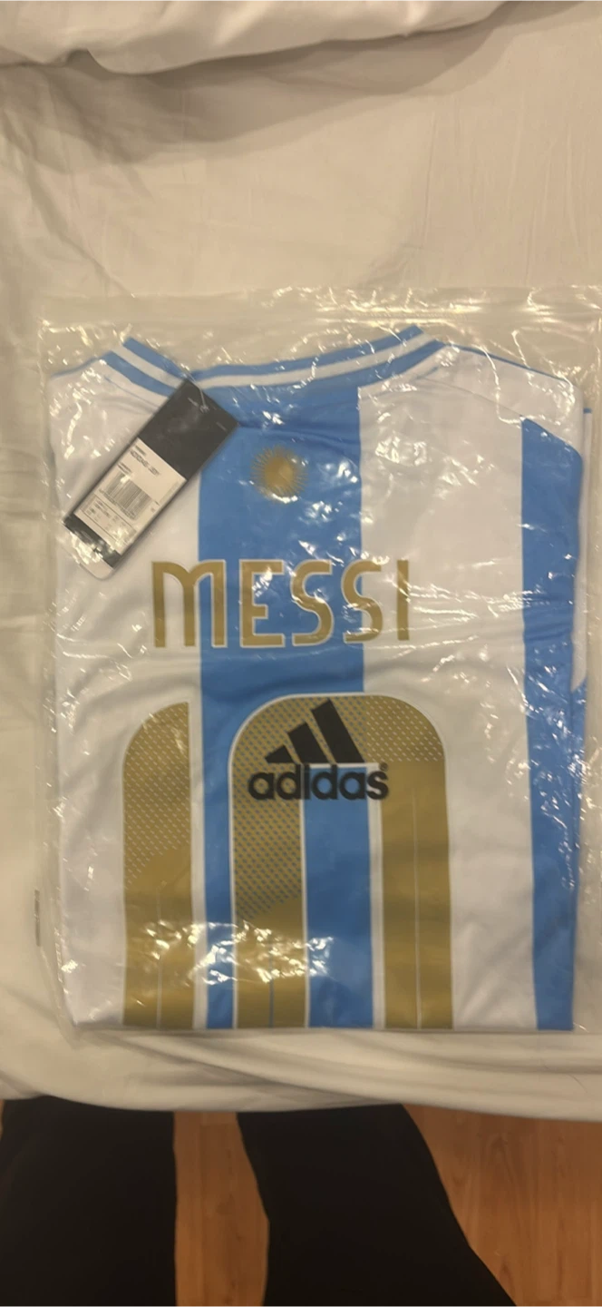 Adidas Argentina Messi Jersey
