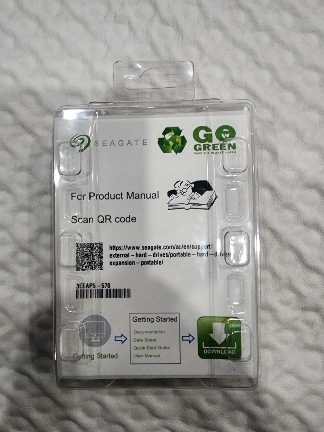 Seagate Expansion Hard Drive  5 tb – Open Box, Never Used - photo 2
