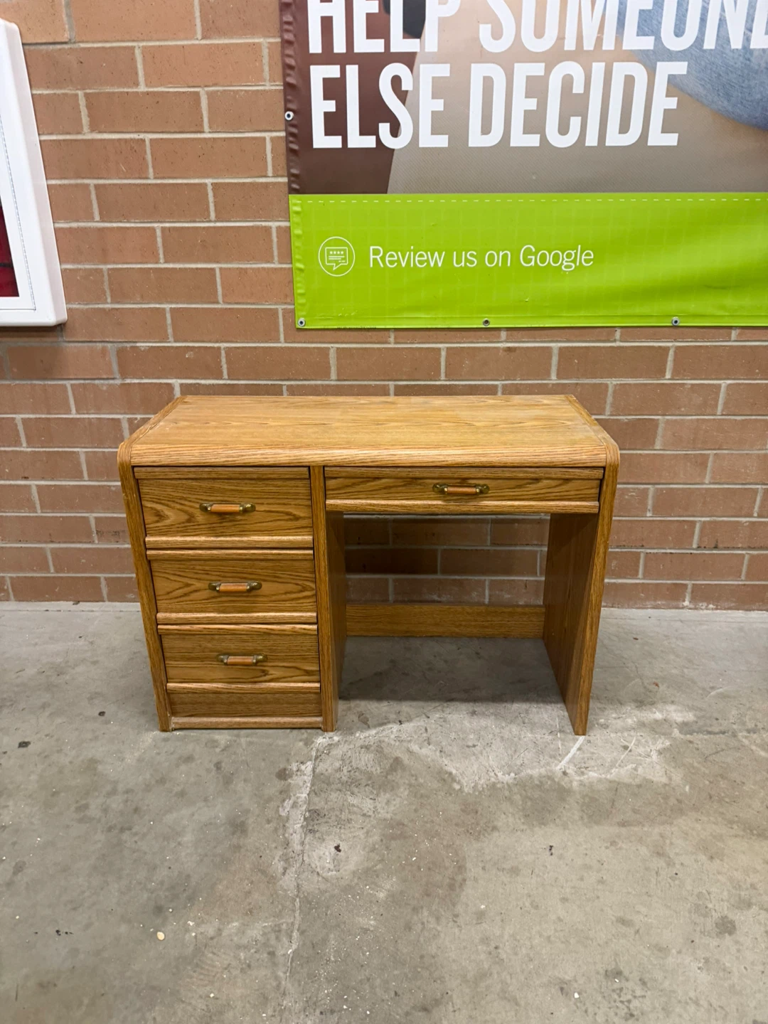 Desk with drawers