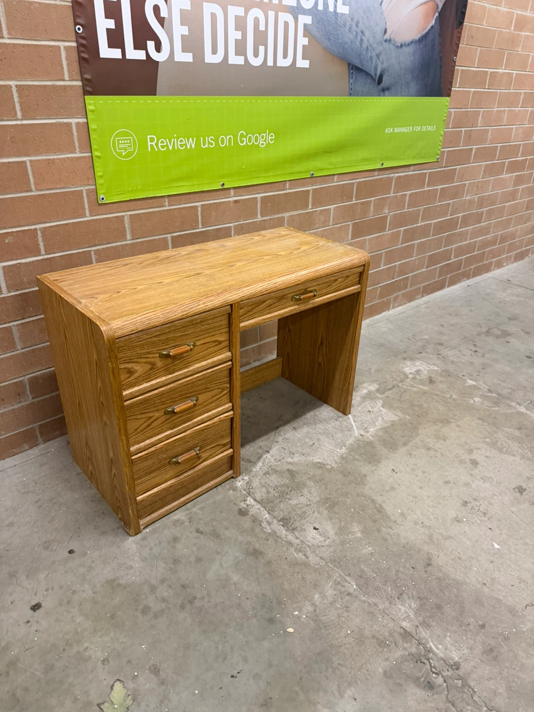 Desk with drawers - photo 3