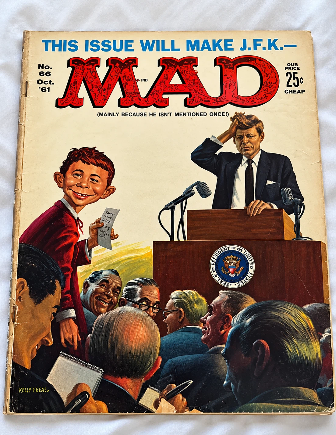 Vintage MAD Magazine No. 66 October 1961