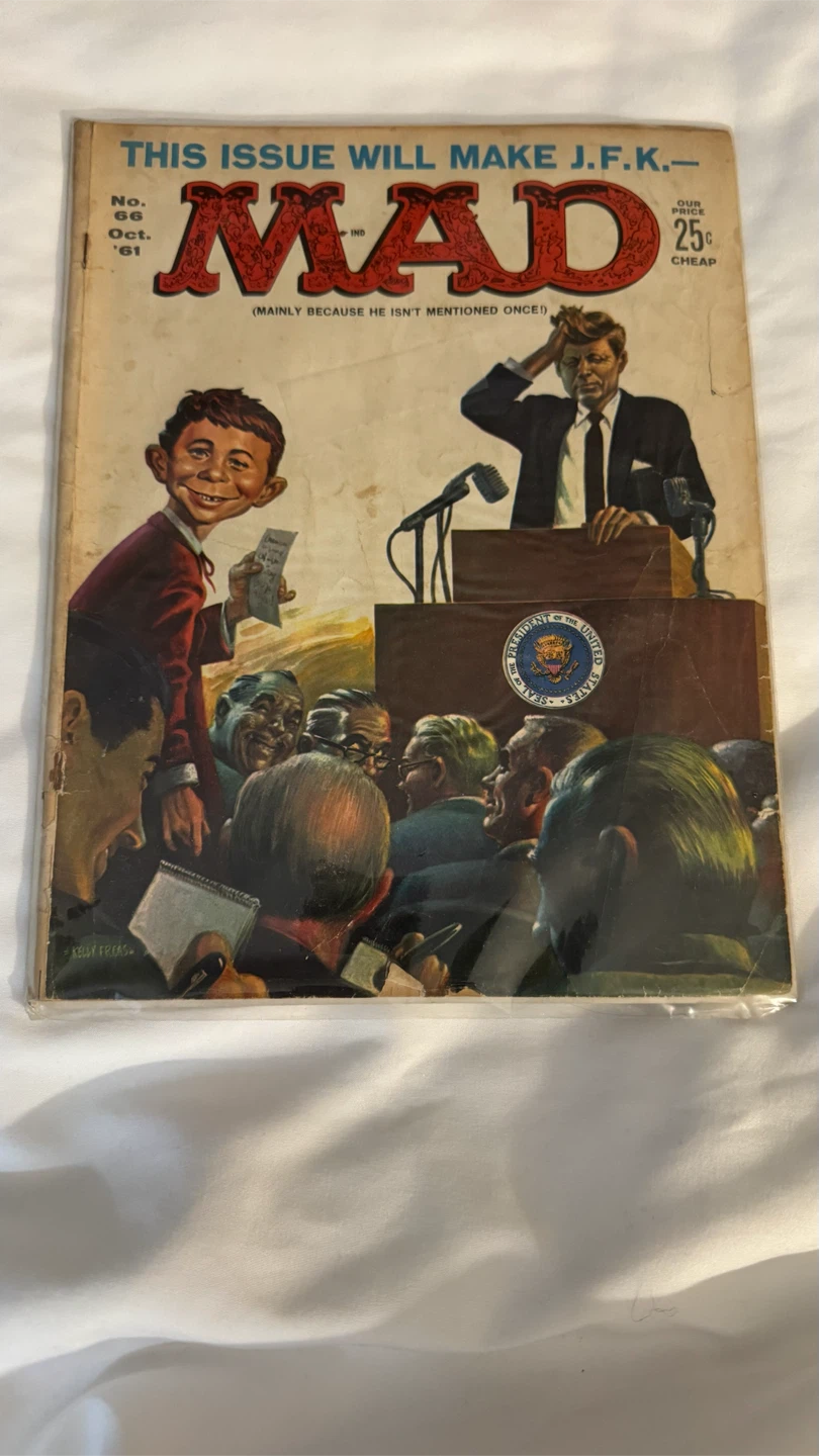 Vintage MAD Magazine No. 66 October 1961 - photo 2