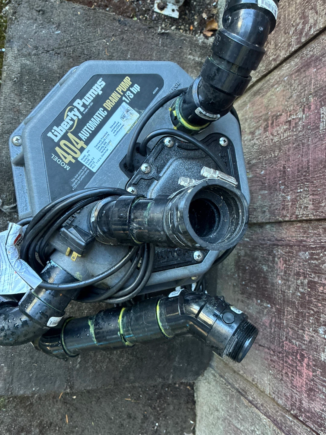 Liberty Pumps 404 Automatic Drain Pump - photo 5