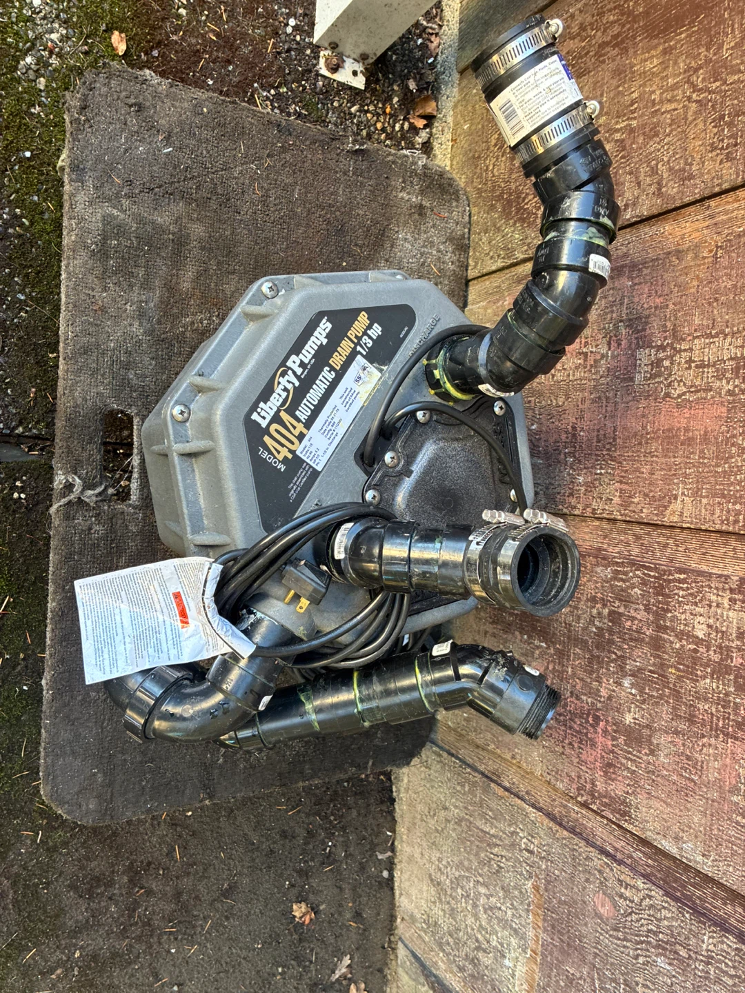 Liberty Pumps 404 Automatic Drain Pump