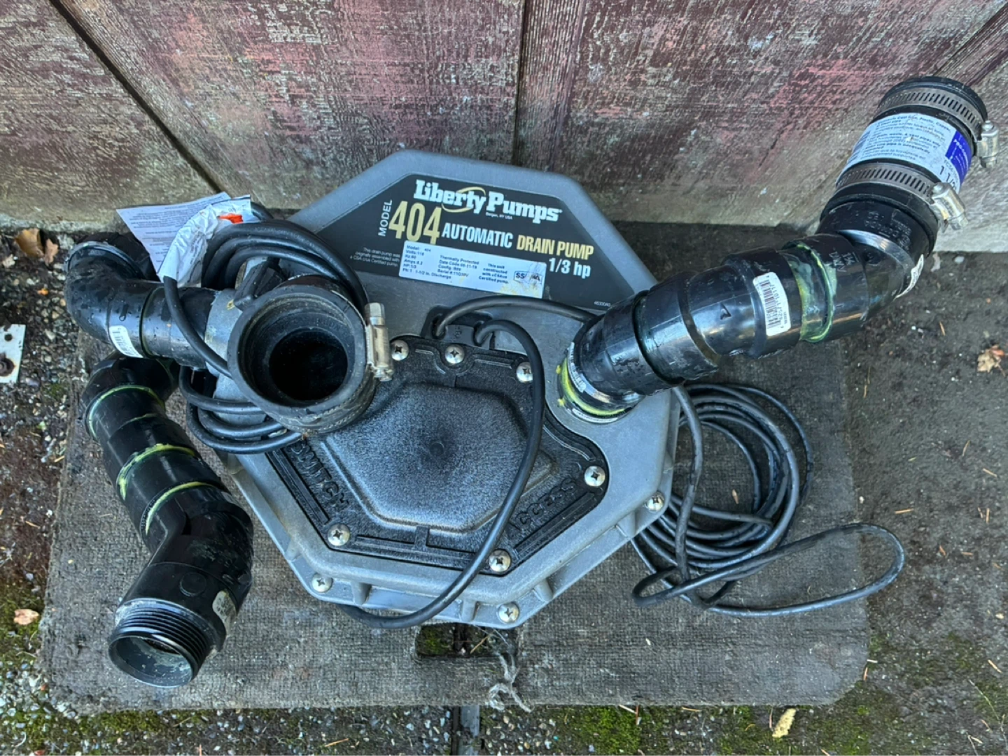 Liberty Pumps 404 Automatic Drain Pump - photo 4