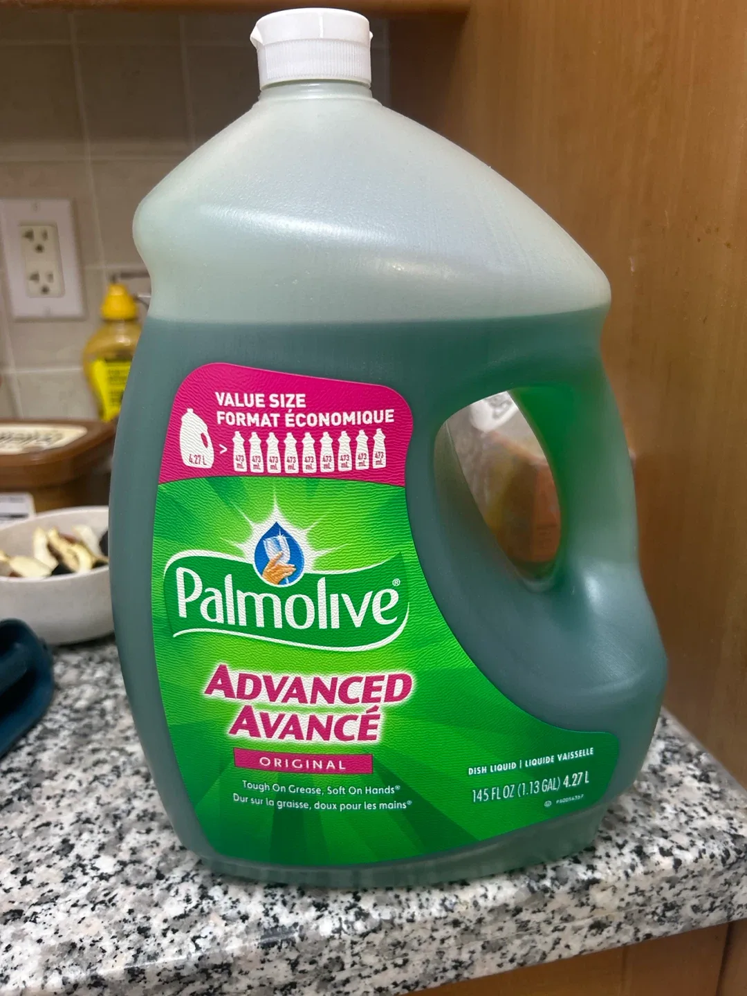 Palmolive Advanced Dish Liquid 4.27L (partially used)