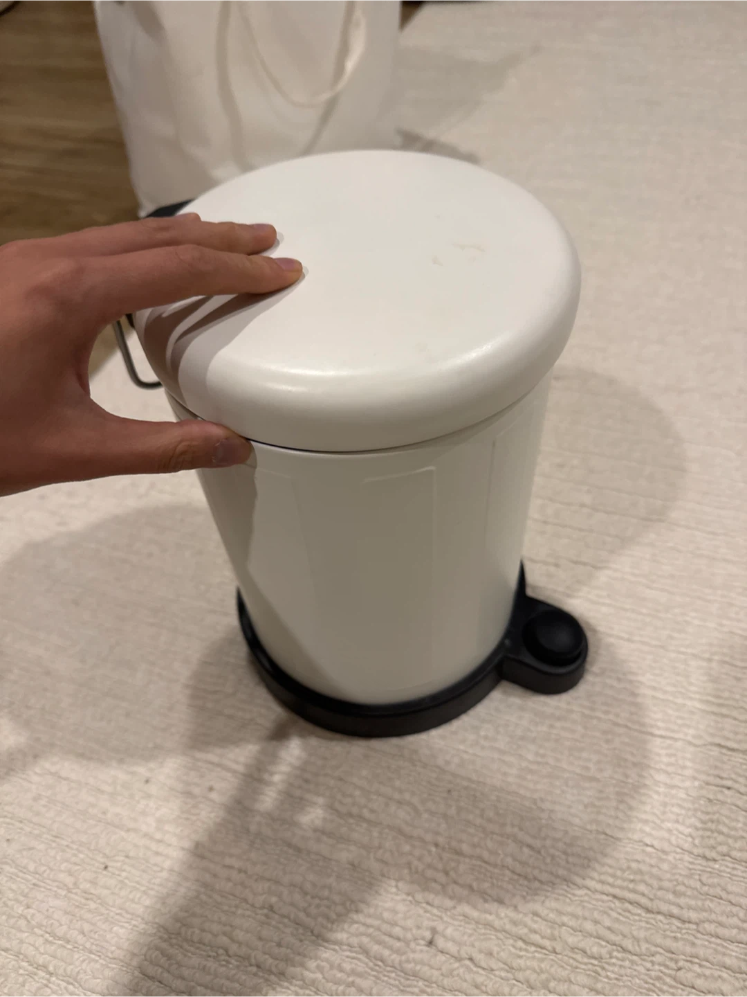 IKEA TOFTAN Pedal Bin - White - photo 2