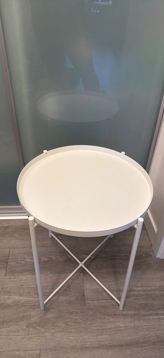 IKEA GLADOM Tray Table White