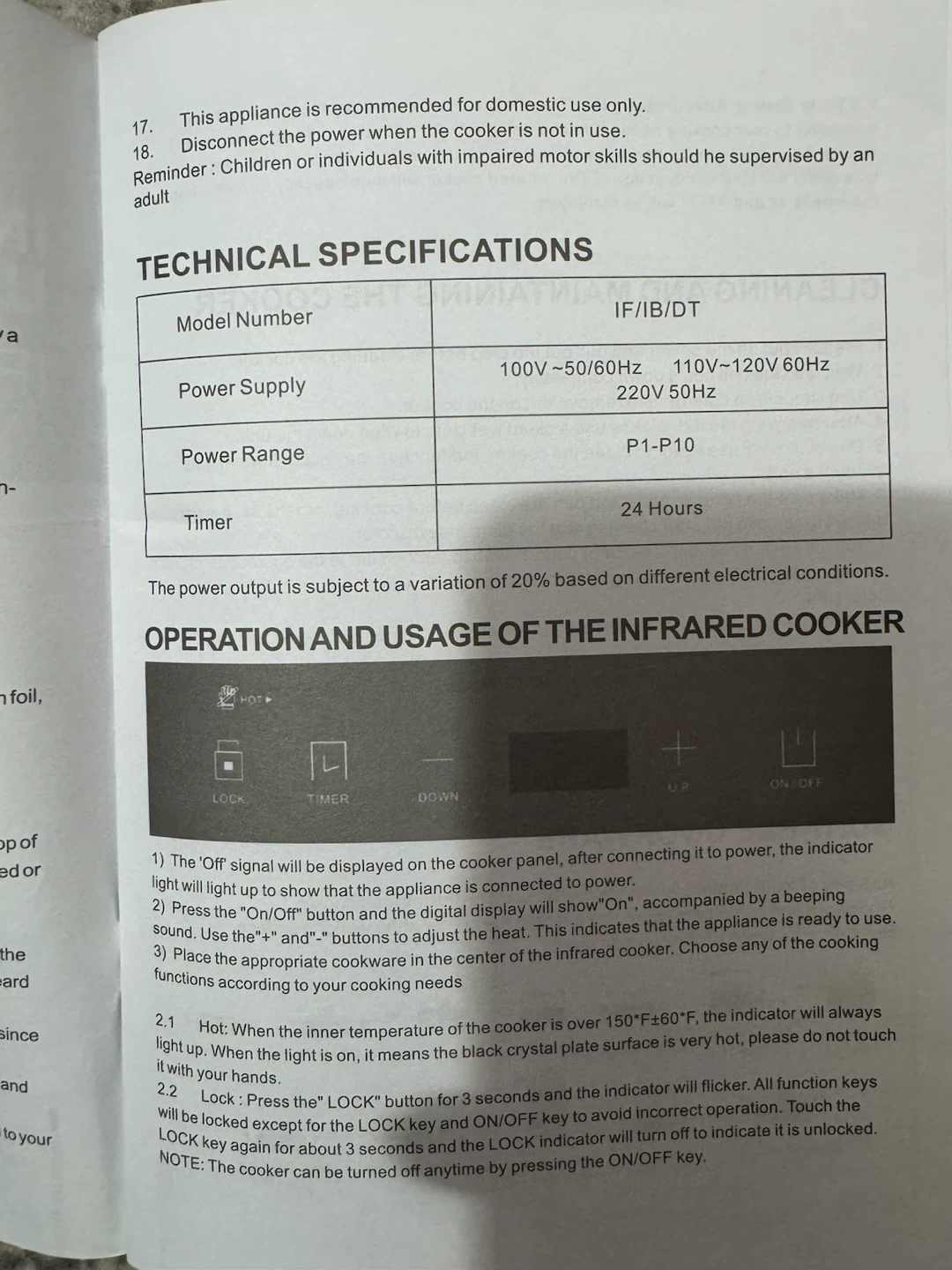 Infrared Stove Cooktop - photo 5