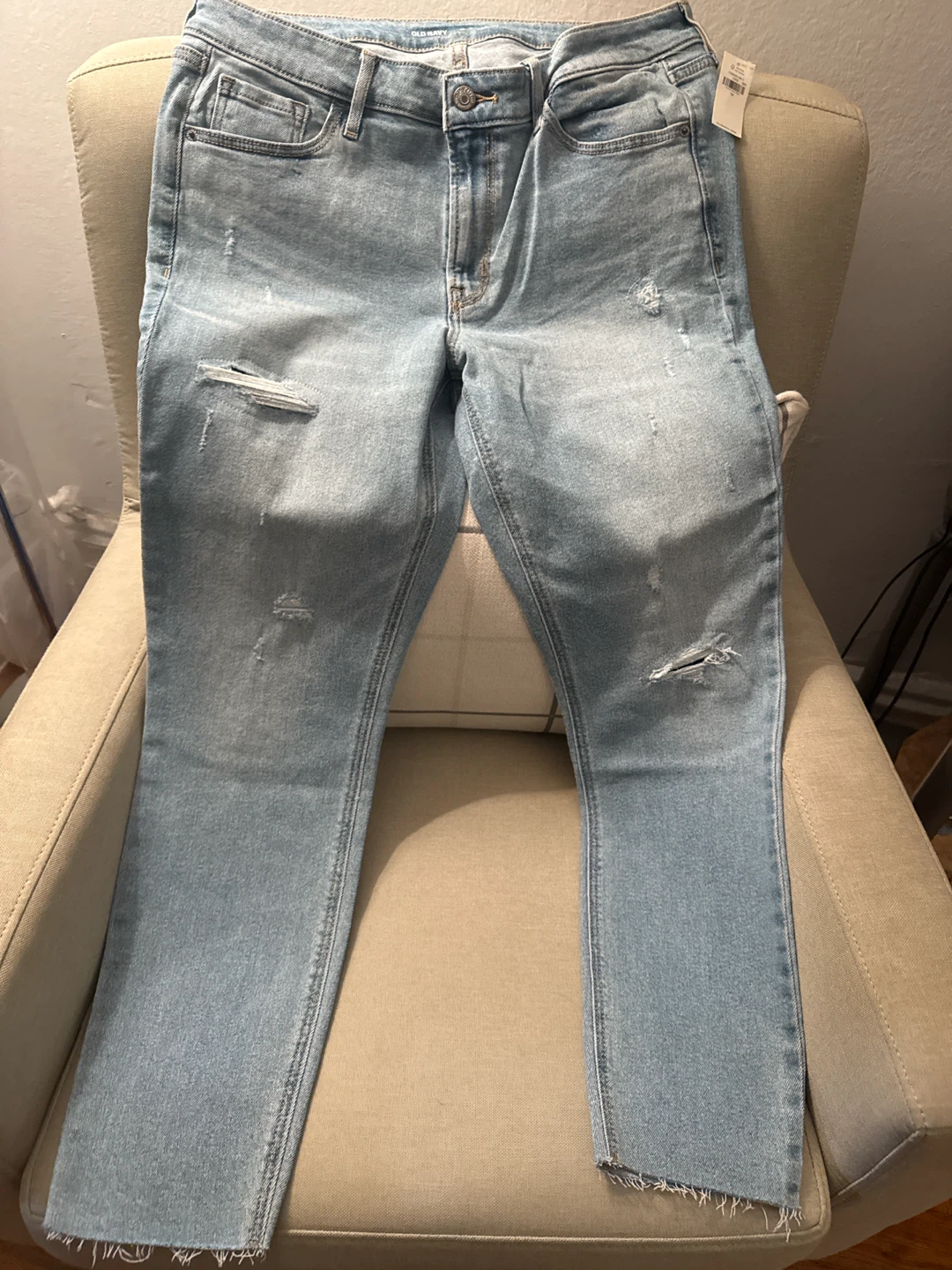Old Navy Distressed Jeans Size 12