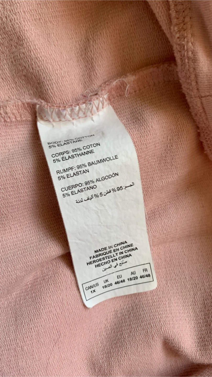 SPARKLE Pink Sweatshirt - Size 1X - photo 4