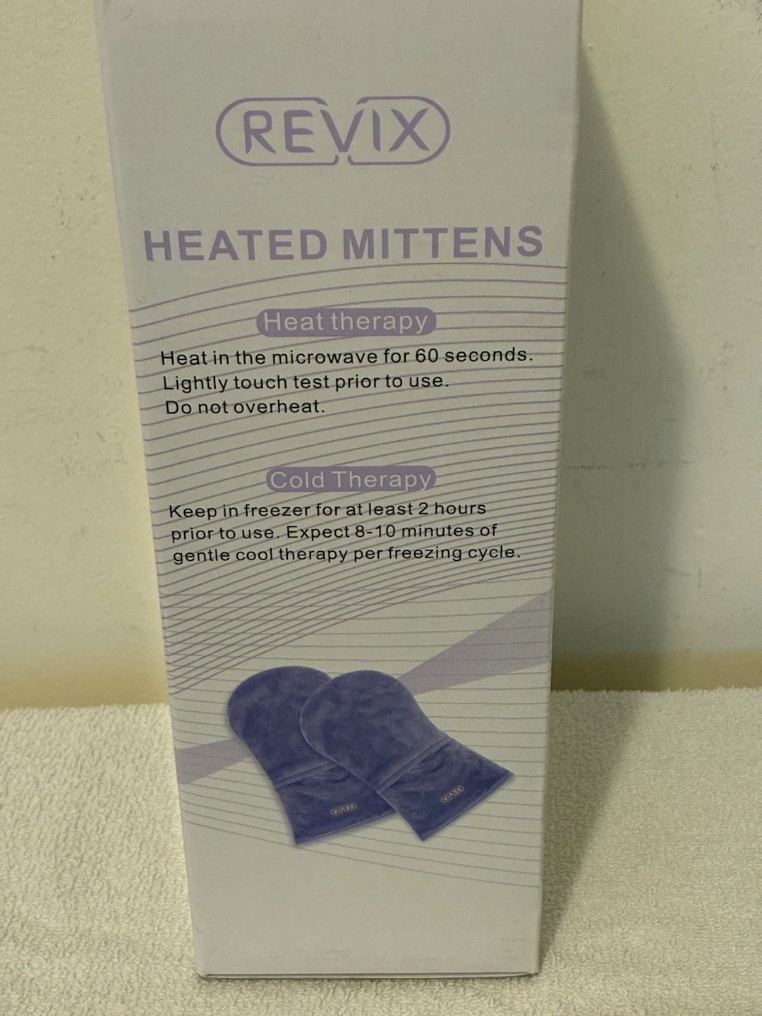 REVIX Microwavable Heated Mittens (Purple) - photo 3