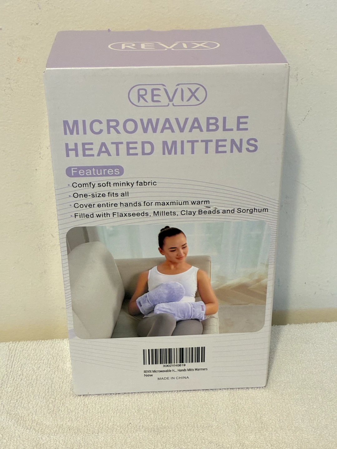 REVIX Microwavable Heated Mittens (Purple) - photo 4