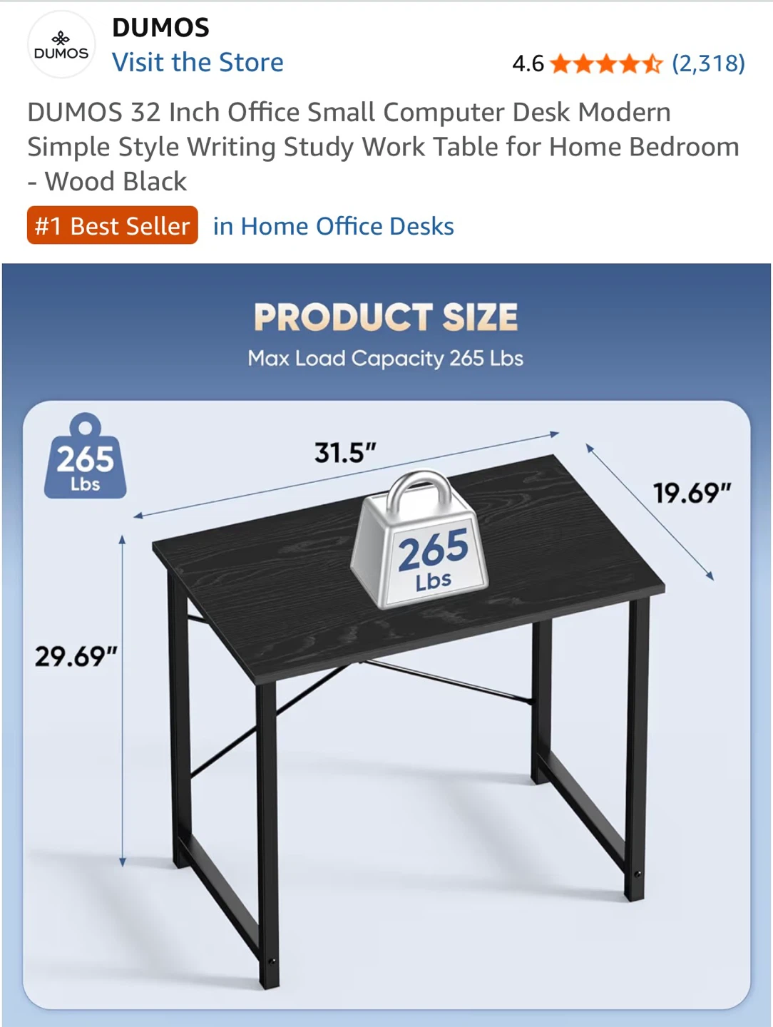 Computer desk - photo 4