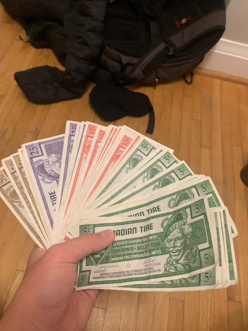 Canadian Tire money - photo 2