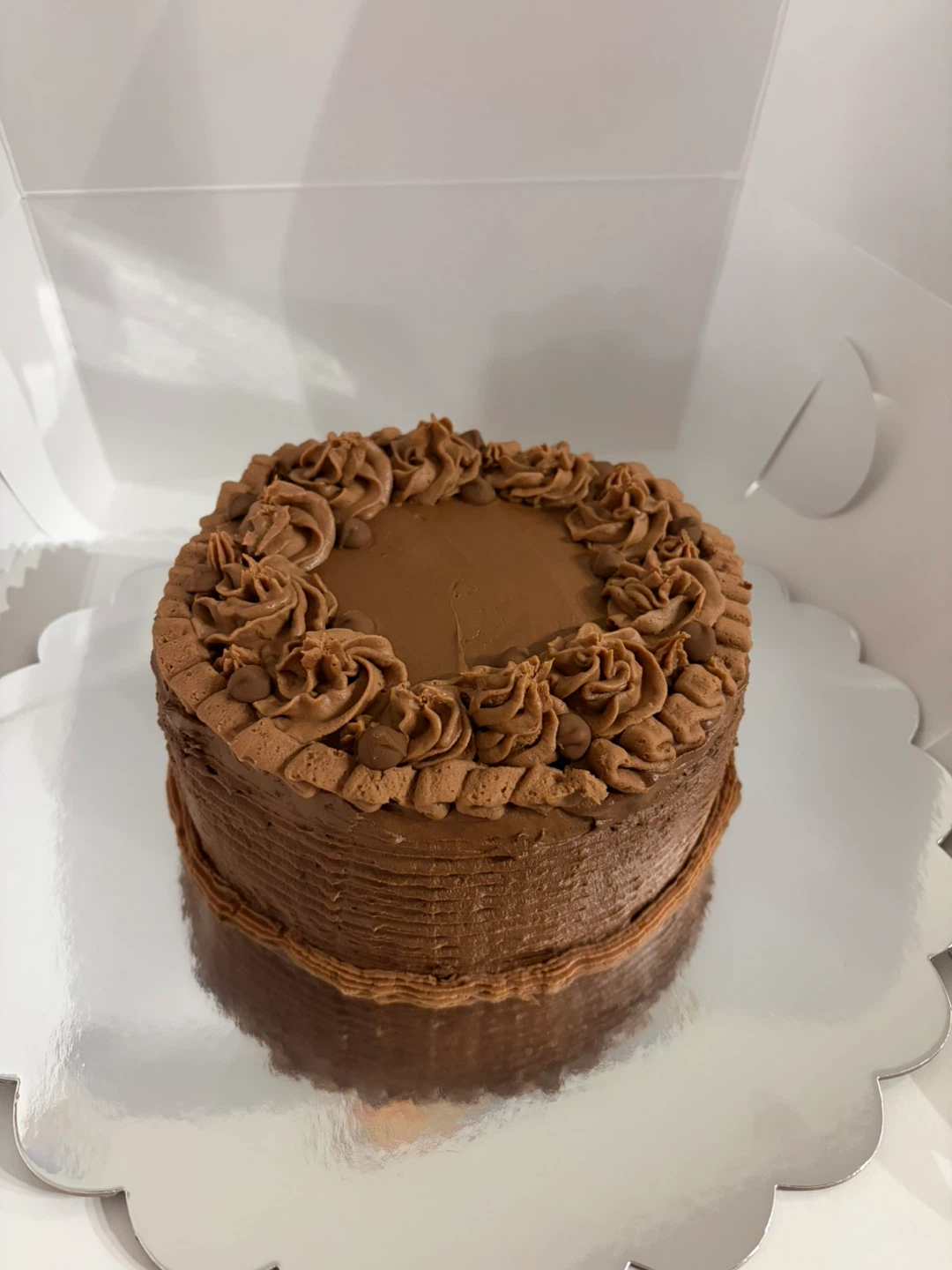 Fake Banana & Chocolate Cake