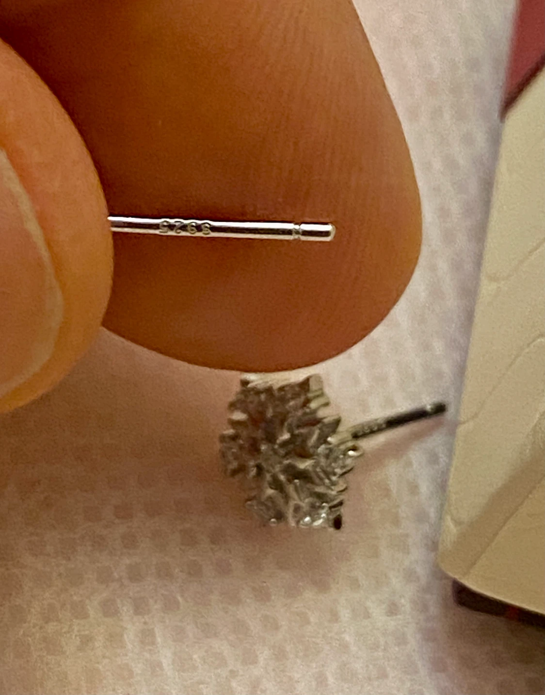 Snowflake Stud Earrings - photo 3