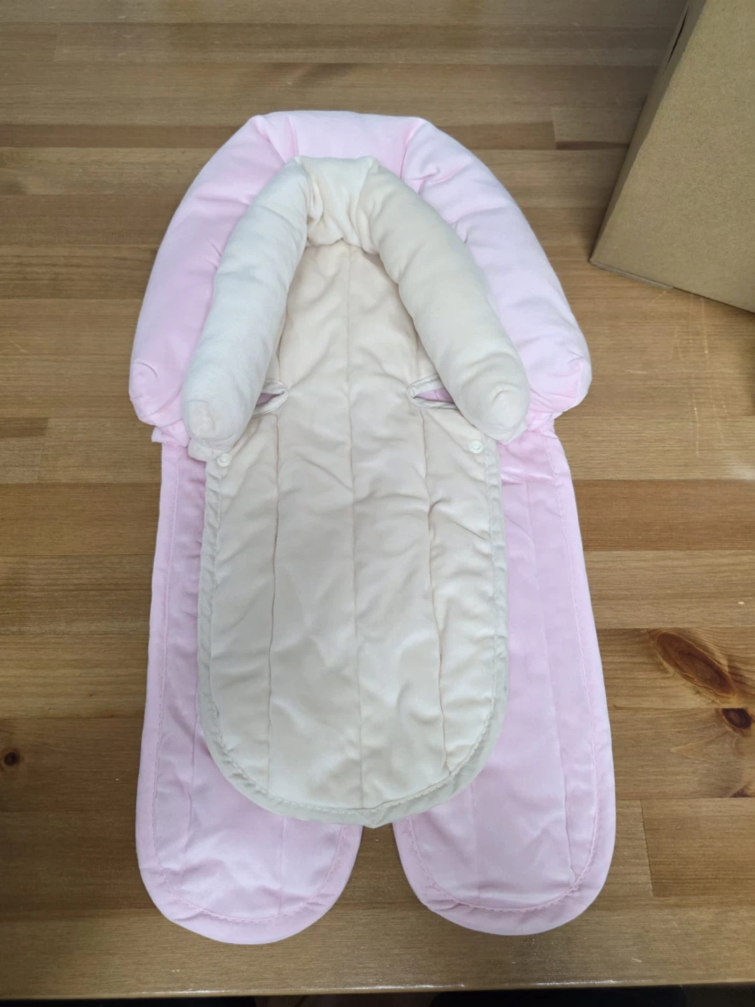 Infant Car Seat Head and Body Support Insert