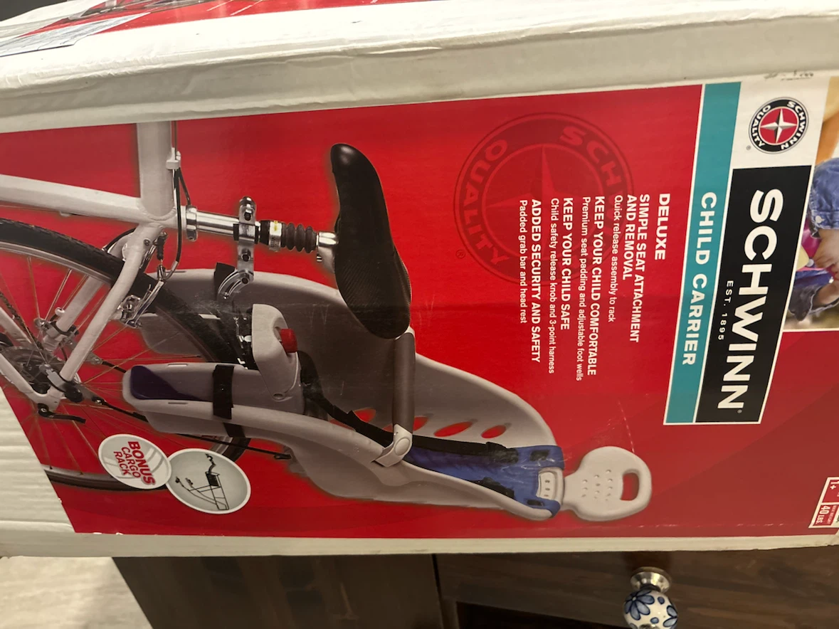 Schwinn Deluxe Bicycle Child Carrier - photo 2