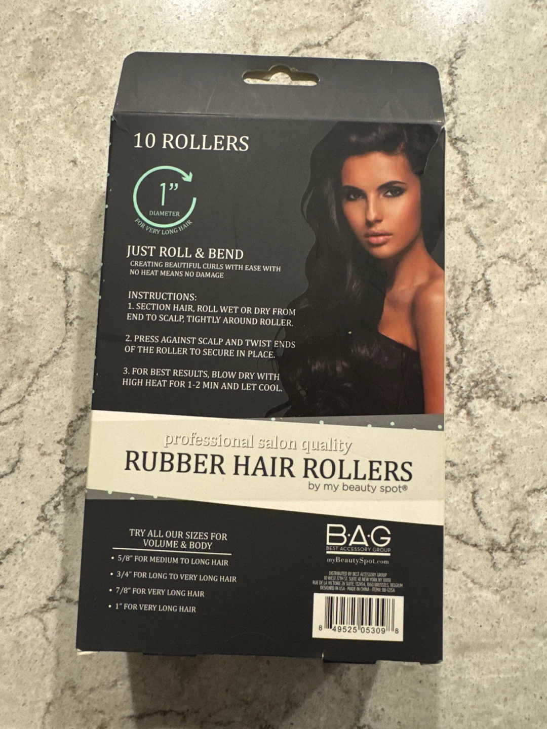 Rubber Hair Rollers 1 inch - photo 2
