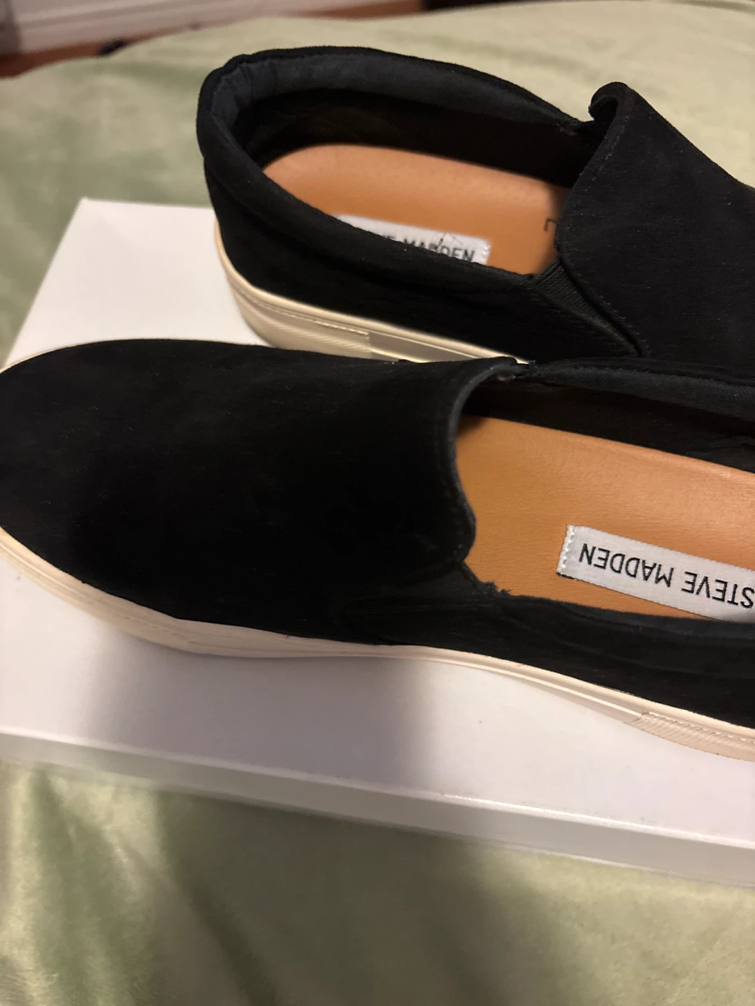 Steve Madden Black Slip-on Shoes - photo 3