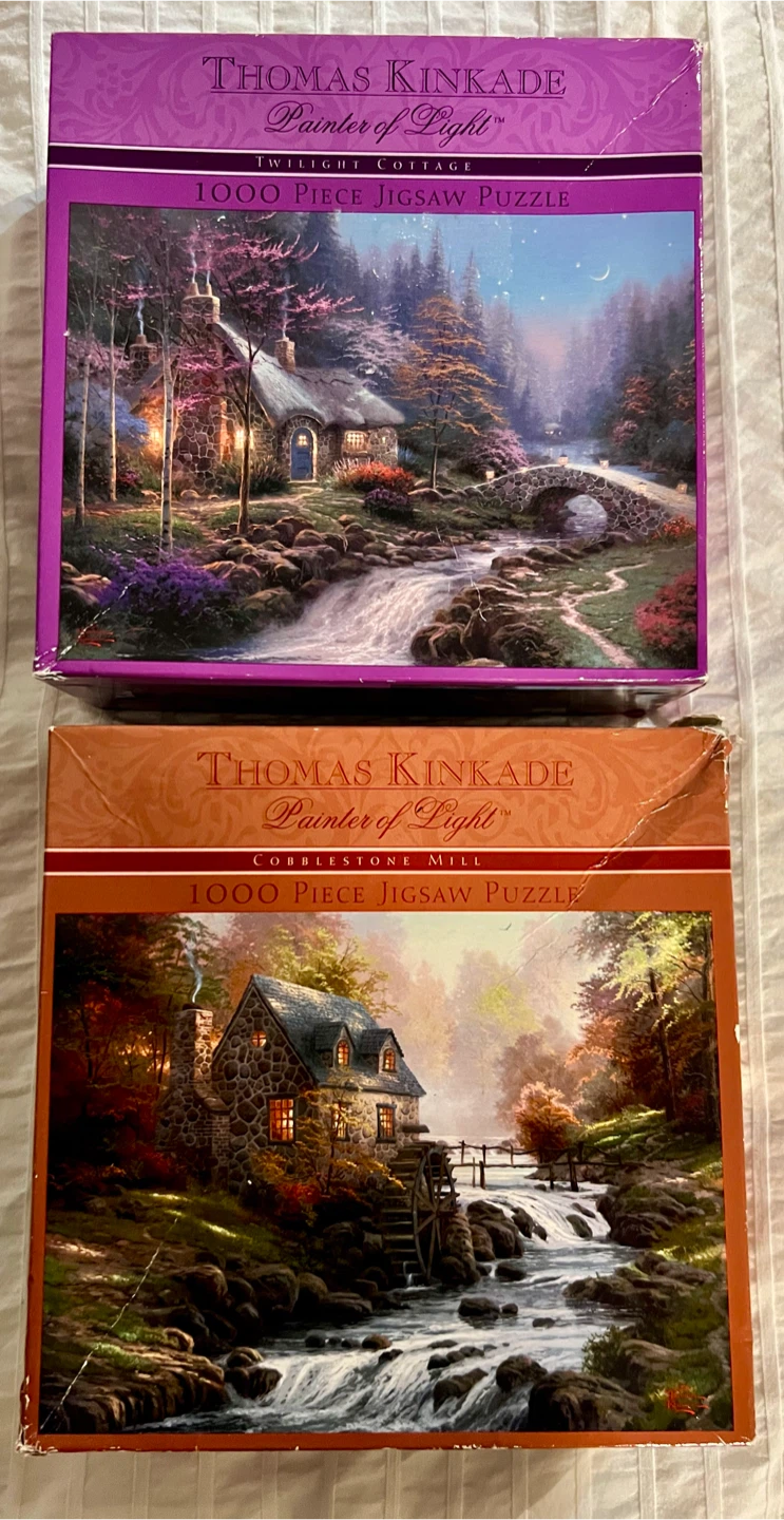 Selection of 1000-piece jigsaw puzzles - photo 3