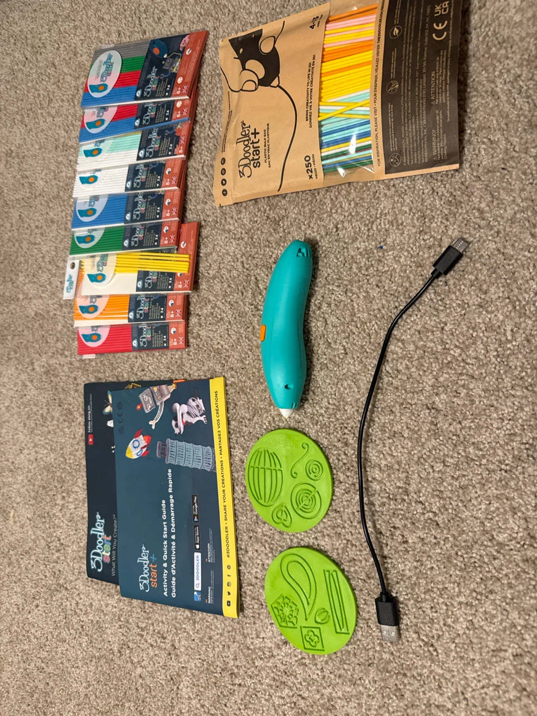 3Doodler Start+ 3D Printing Pen with Accessories