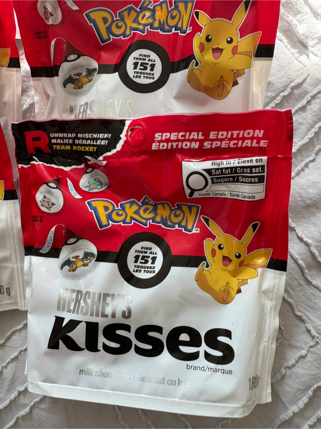 Hershey's Pokémon Milk Chocolate Kisses each bag $5 - photo 2