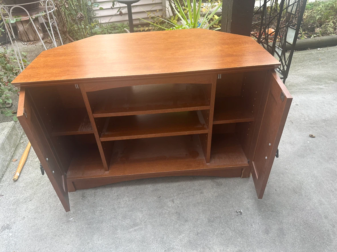 Corner TV stand - photo 2