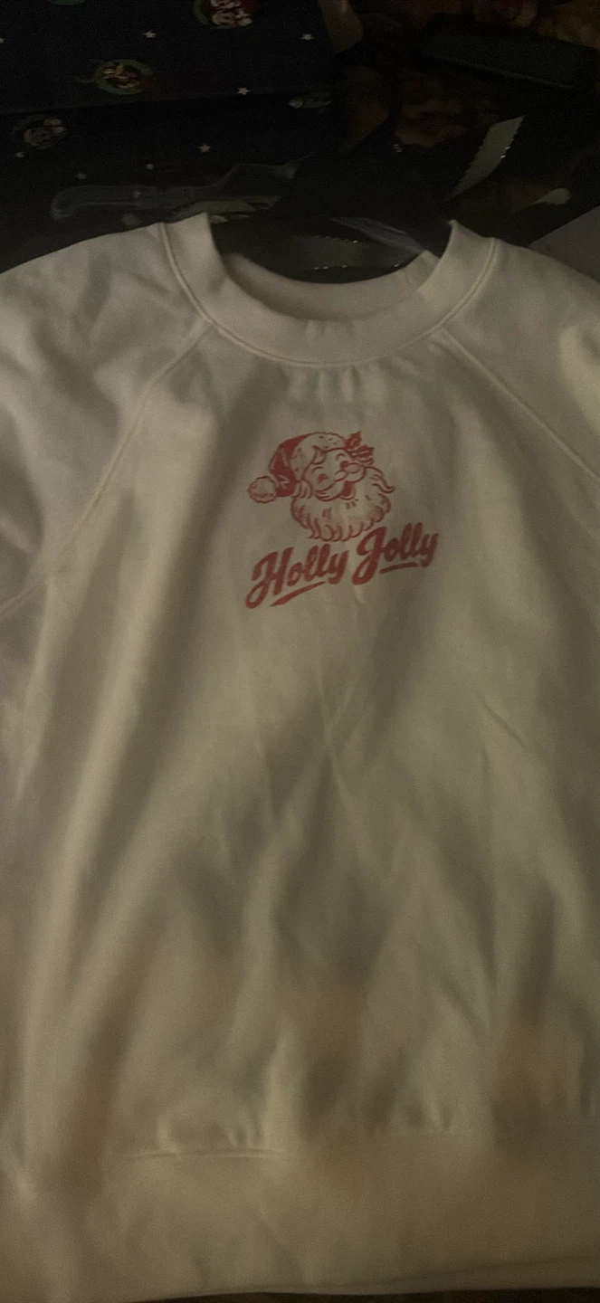 Holly Jolly Santa Christmas Sweatshirt