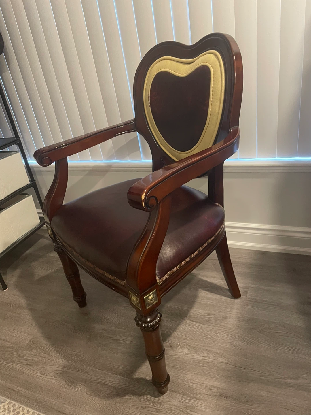 Vintage Style Wooden Armchair - photo 2