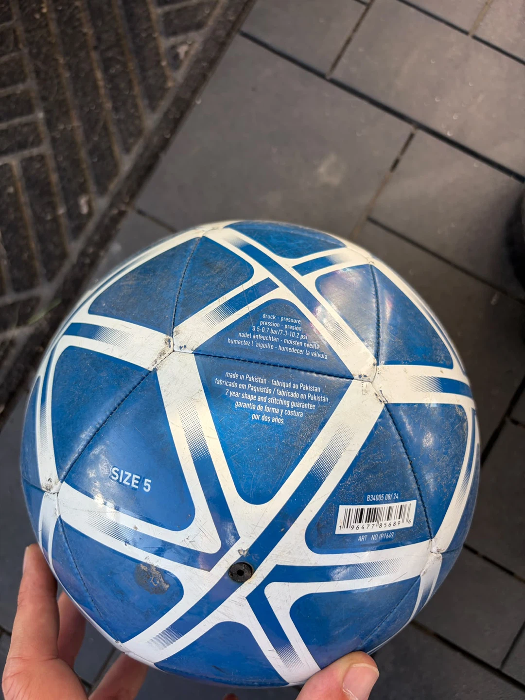 Adidas Size 5 Soccer Ball - photo 2