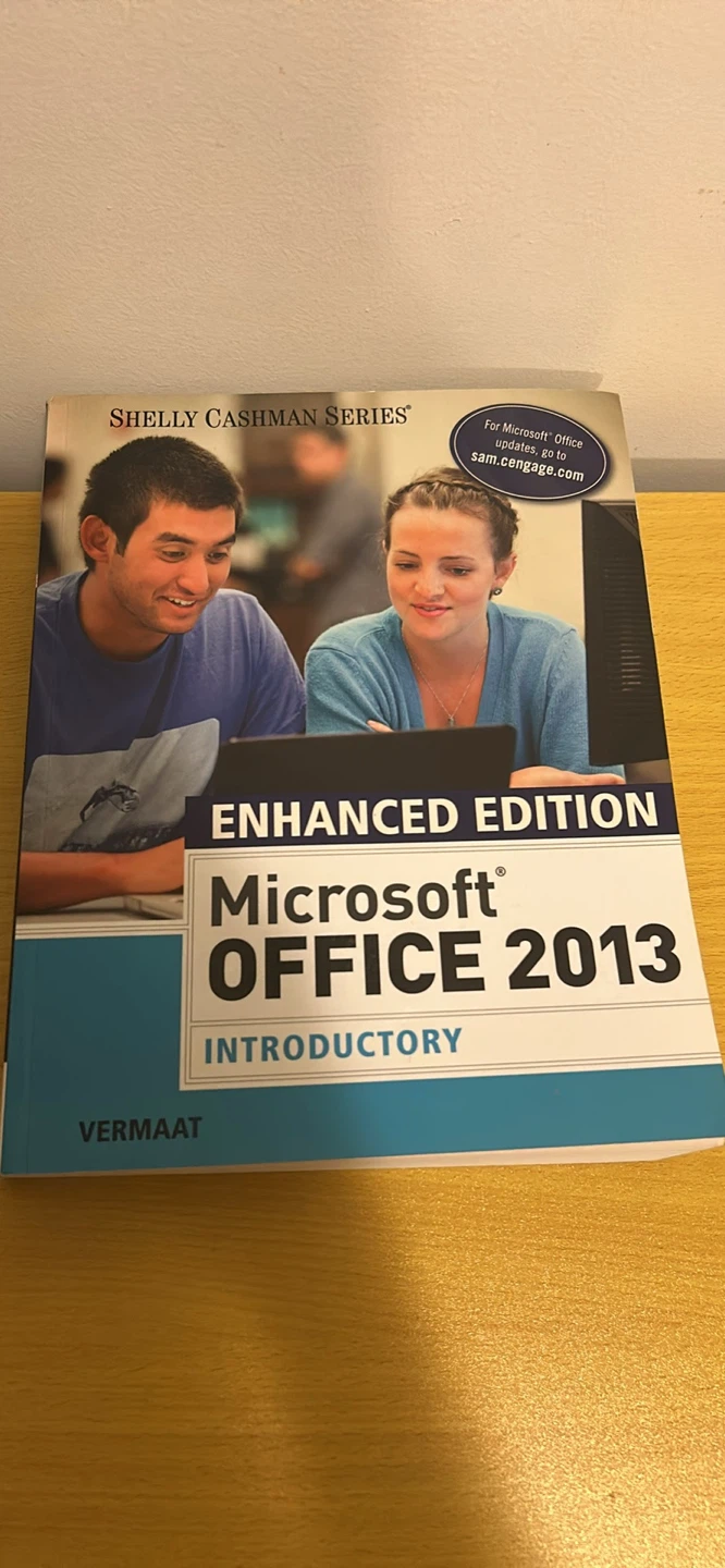 Microsoft Office 2013 Introductory Textbook