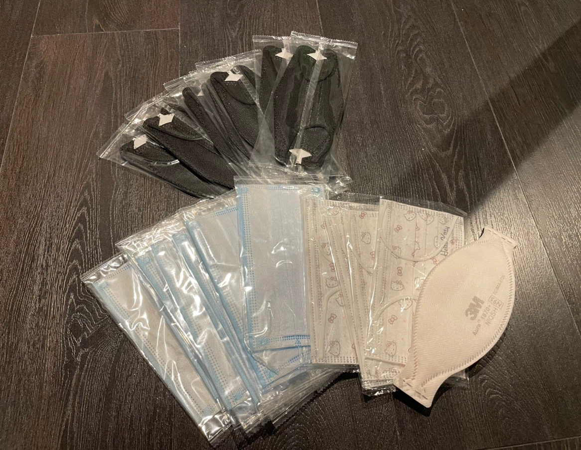 Assorted Disposable and N95 Masks